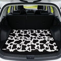 Black White Cow Cargo Liner for SUV Sedan 29"x39" by Mintulipy