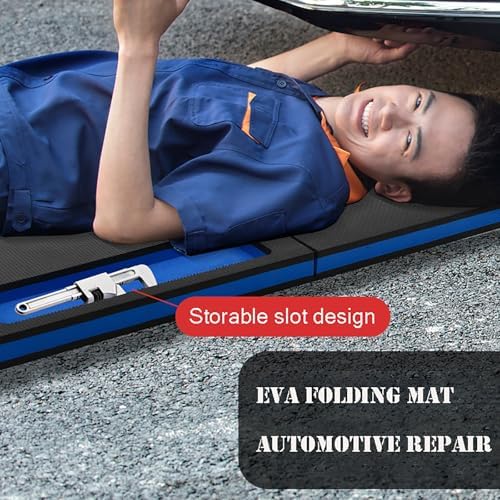 EVA Folding Grooved Work Mat – Heavy Duty Shock-Absorbing Pad - Image 3