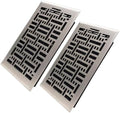 Howeall 6x10 Inches 2 Pack Heavy Duty Walkable Floor Register by Howeall