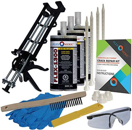 Concrete Floor Crack Repair Kit by Flexomeric+Crack+Repair+Products