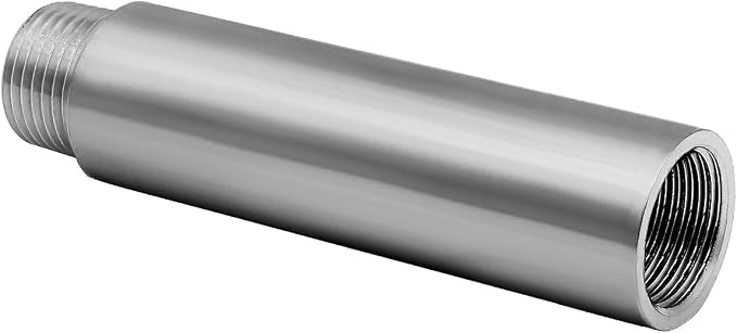 Stainless Steel Pipe Fitting 1/4" NPT Male x 1/4" NPT Female Thread Nipple Cast - Image 4