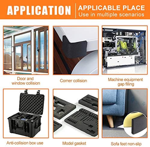 Foam Insulation Tape Adhesive High Density, Weatherstrip, Waterproof, Air - Image 4
