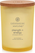 Chesapeake Bay Candle Scented Candle Strength + Energy Medium Home Décor by ChesapeakeBayFragrance