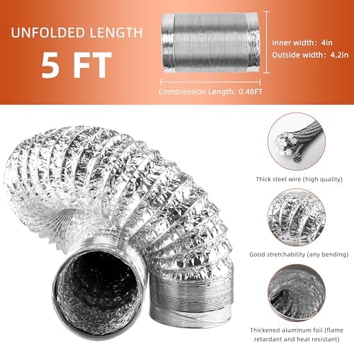 AMI PARTS TDIDVKZW Indoor Dryer Vent Kit - Image 4