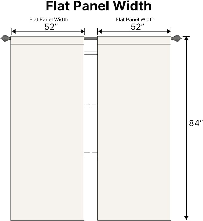 H.VERSAILTEX Light Reducing Curtains Thermal Insulated Window Treatment Panels - Image 6