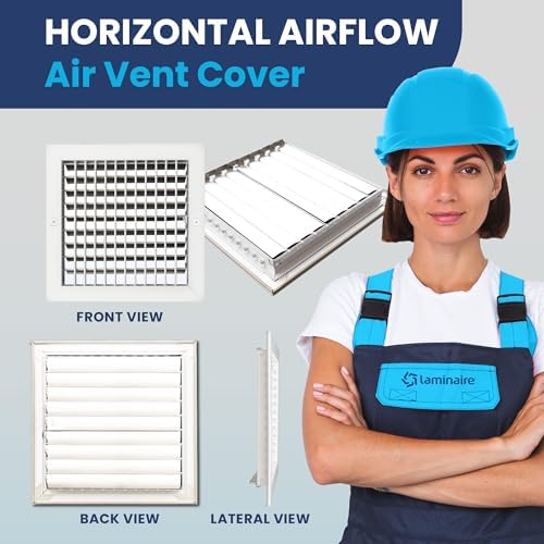 10" x 10" Duct Hole Adjustable Vent Cover - Image 2