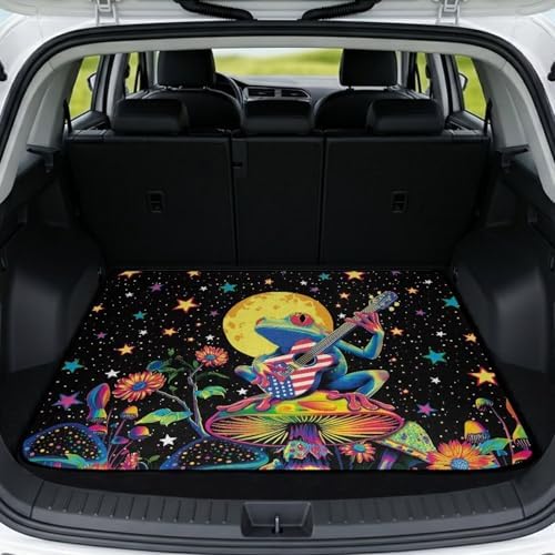 Frog Guitar All Purpose Trunk Mat Universal Waterproof Cargo Liner, Heavy Duty by Mintulipy