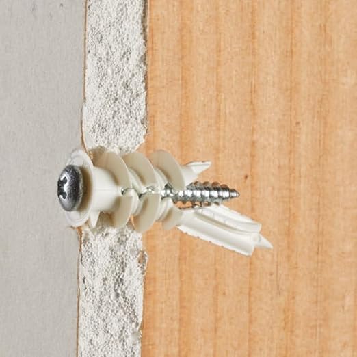 #8 x 1-1/4" Twist-N-Lock 75-lb Drywall Anchors - Image 3