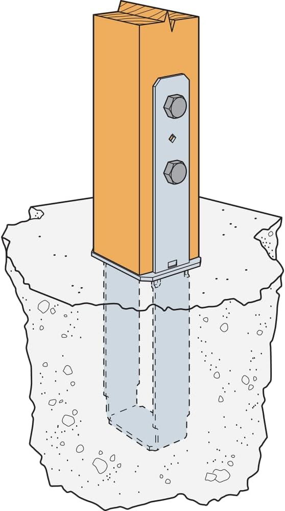 Simpson Strong-Tie CB44 CB Column Base - Image 3