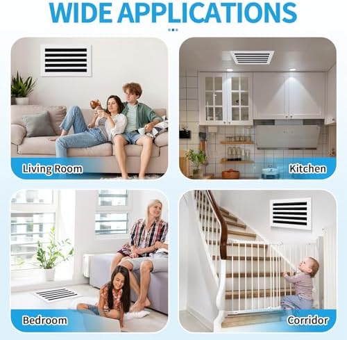 20x10 Modern AC Vent Cover, Decorative Air Vent Register Grille - Image 6
