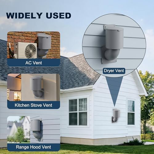 4 Inch Dryer Vent Cover UV Resistant - Image 7