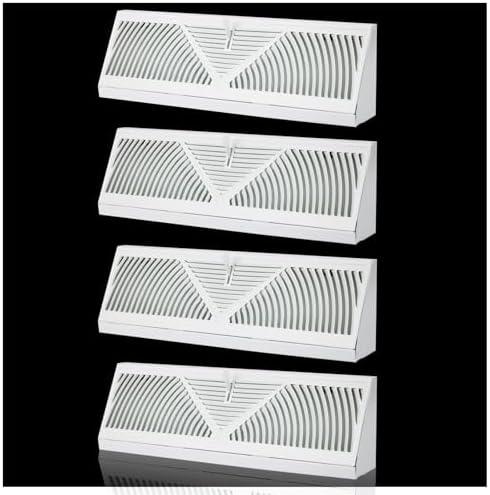 4Pack 15 inch Baseboard Register Vent by EXCELFU
