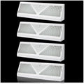 4PK 24 inch Baseboard Register Vent by EXCELFU
