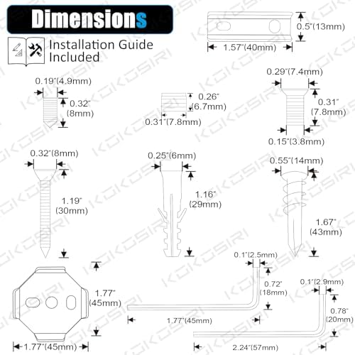 Mounting Hardware Pack, Only Used - Image 2