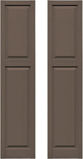 12 in. W x 67 in. H Builders Edge, Cottage Style, Raised Panel Shutters by Builders+Edge