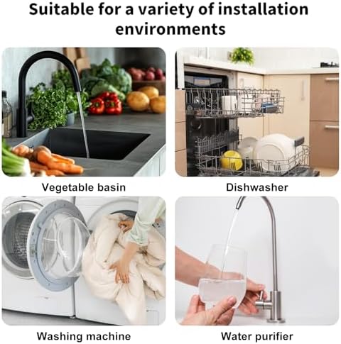 Compatibility with RO WATER OEM ET116-001 D-25QC DLA-D Dishwasher Drain Hose - Image 4