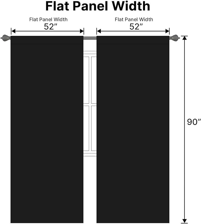H.VERSAILTEX Blackout Curtains for Living Room Thermal Insulated Window - Image 7
