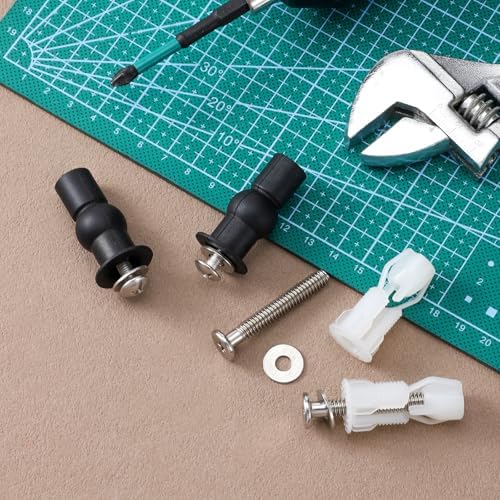 2 Set Toilet Seat Bolts Replacement Kit Stainless Universal Toilet Seat Bolts - Image 7