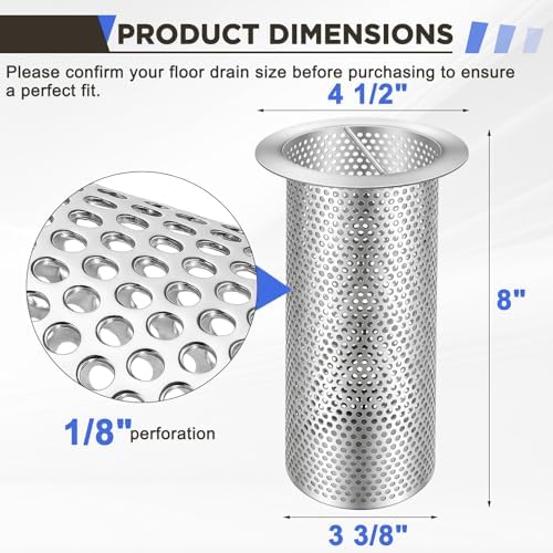 1 Pcs Commercial Floor Drain Strainer - Image 2