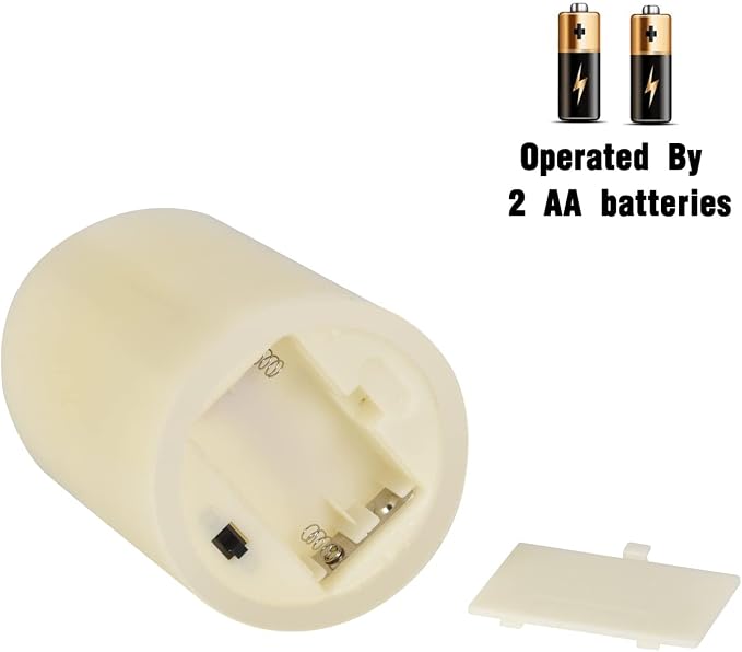 Flameless Candles Battery Operated Candles Real Wax Pillar LED Candles - Image 7