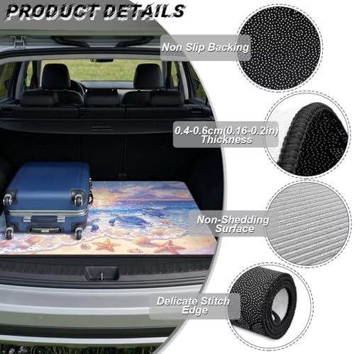 Dreamy Beach Turtle All Purpose Trunk Mat 29"x39" - Image 6