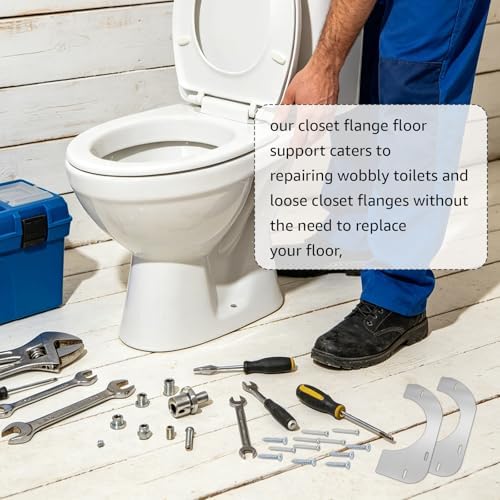 490-11322 Toilet Flange Repair Kit Closet Flange Floor Support Install Hardware - Image 4