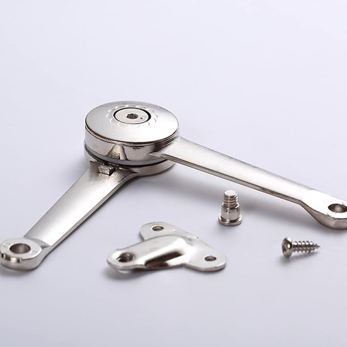 Qrity 2 PCS Adjustable Lift Up Stay Support Hinge - Image 8