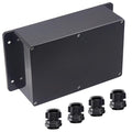 Junction Box IP65 Waterproof ABS Plastic Electrical Project Case Power Junction by Otdorpatio