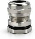 1/2" NPT Brass Cable Gland, Metal Cord Grip Strain Relief by MGISpeedWare