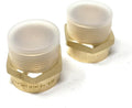 Cascada Lead-Free Brass Adapter, G Thread British BSPP Male to NPT Female |) by CascadaShowers