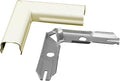 Legrand Wiremold 500 Series Metal Raceway Flat Elbow, Ivory 1 Pack | Extend by CablesToGo