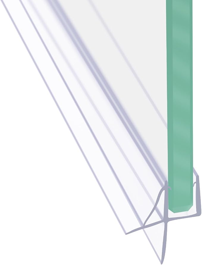 36" Frameless Shower Door Bottom Seal w/Drip Rail by Dalrun
