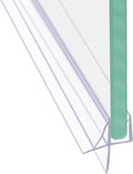36" Frameless Shower Door Bottom Seal w/Drip Rail by Dalrun