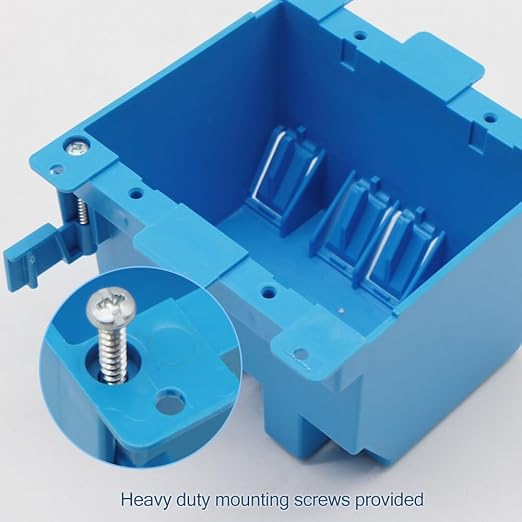 2-Gang Old Work Box, Plastic Junction Box - Image 6