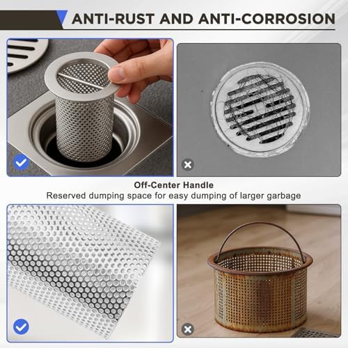 1 Pcs Commercial Floor Drain Strainer - Image 4