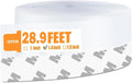 28.9 Ft Weather Stripping Door Seal Strip Tape, Silicone Draft Stopper by Bruiefpap