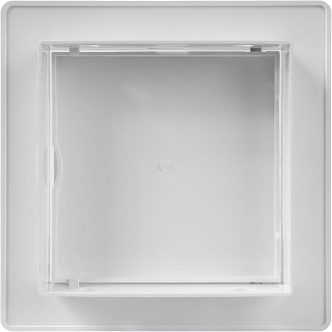 4x4 Inch White Access Panel for Drywall – ABS Plastic Square Wall, Ceiling - Image 8