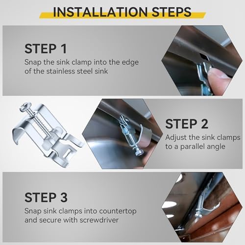 12 Pack Sink Clips for Kitchen Sink Installation - Image 3