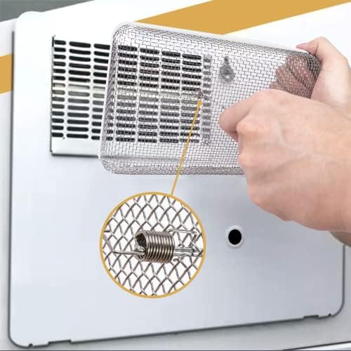 Eazy2hD RV Furnace Vent Cover Screen, Stainless steel mesh - Image 6