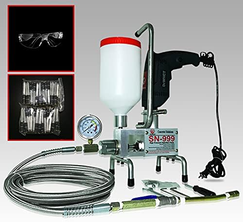 Epoxy Injection Concrete Repair Grouting Pump Machine 100 paker 1 Four Cut bit by Unknown