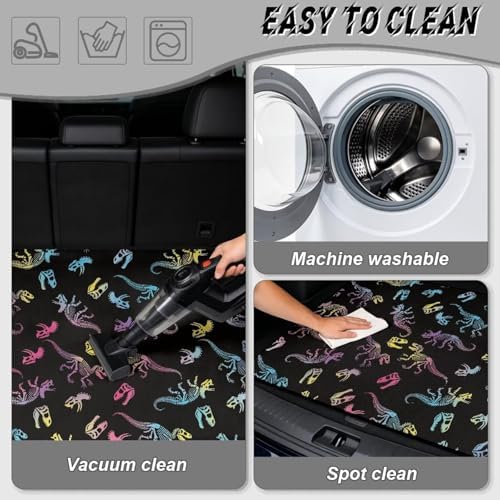 Dinosaur Skeleton Friendly Trunk Mat 29"x39" - Image 5