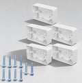 5Pcs Surface Mount Outlet Box by Homoyoyo