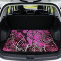 Pink Branch Gym Trunk Mat 29"x39" by Darisoco
