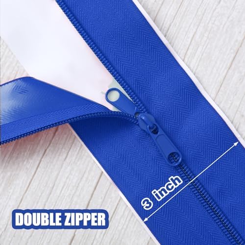 Tigeen 2 Roll Heavy Duty Zipper Door Dust Barriers 7 ft x 11 Inch - Image 2