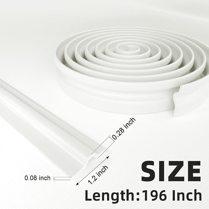 196 Inch Window Weather Stripping Door Seal Strip - Image 4