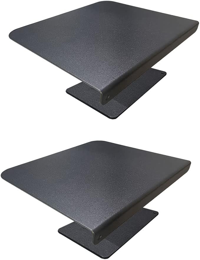 Steel Monitor Mount Reinforcement Plate Fits Most Monitor Desk Mount | by LZKZPY