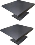 Steel Monitor Mount Reinforcement Plate Fits Most Monitor Desk Mount | by LZKZPY