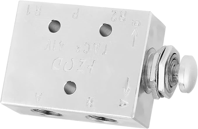 Pneumatic Toggle Valve 2 Position 3 Way TAC2 41P Air Control ON/OFF Knob Valve - Image 8