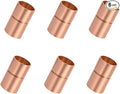 Straight Copper Coupling Fittings, 5/16 Inch Copper Pipe Welding Joint by Unknown