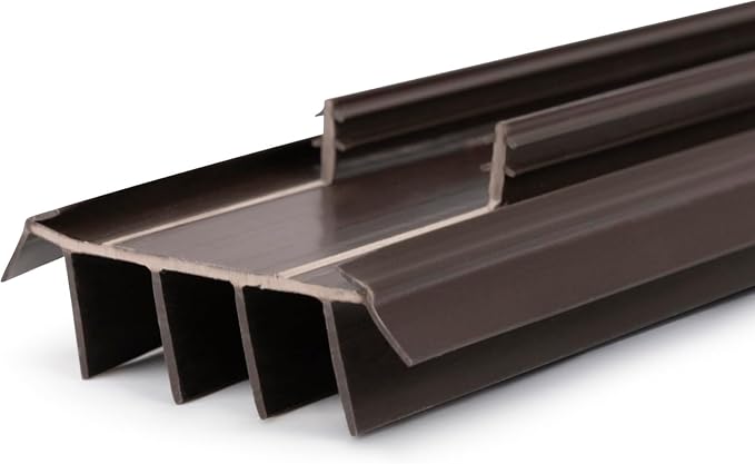Barzen 36" Kerf-Style Vinyl Door Bottom Seal - Image 4